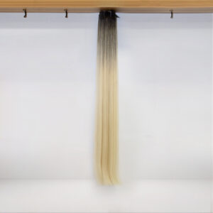 Brasileiro Loiro Mesclado 65cm Raiz Esfumada   com Técnica Invisível  (SL556)