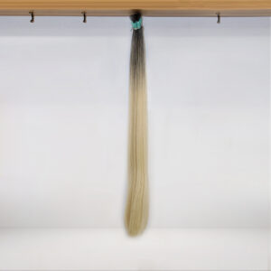 Brasileiro Loiro Mesclado 65cm Raiz Esfumada   sem Técnica Invisível  (SL557)